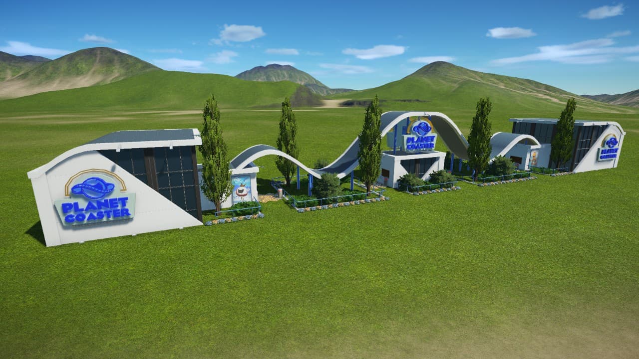 Park Entrance — Planet Coaster Steam Workshop preview image