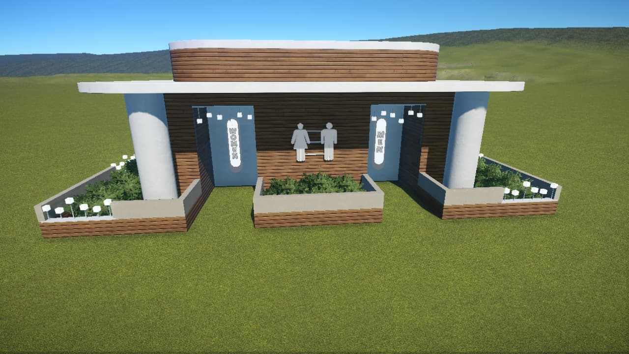 Modern Restroom — Planet Coaster Steam Workshop preview image