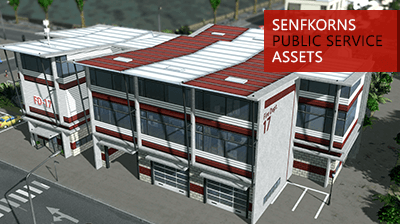 Fire Department 17 — Cities: Skylines Workshop preview