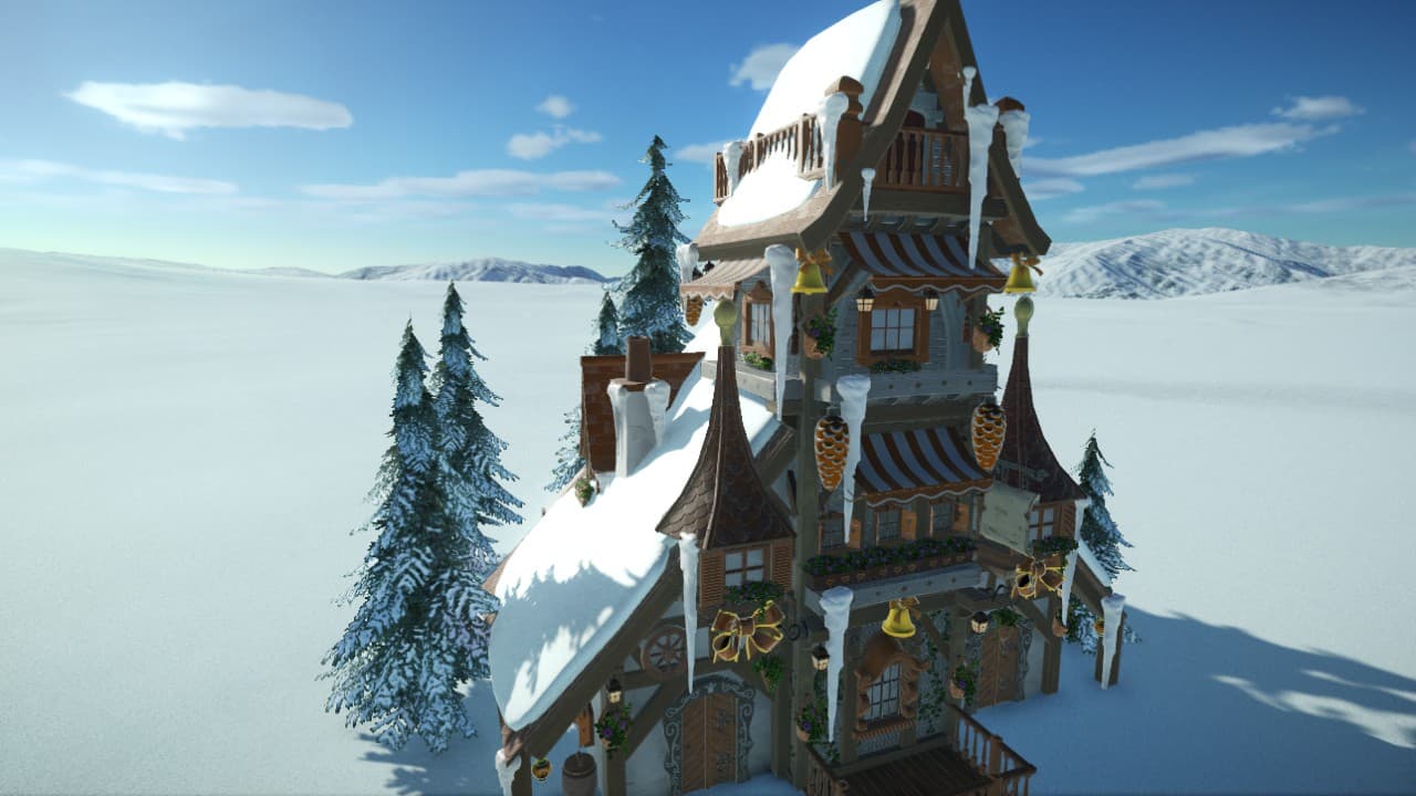 CHRISTMAS HOUSE 6 — Planet Coaster Steam Workshop preview image