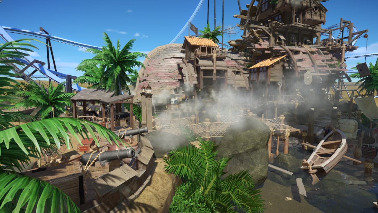 Caribbean Pirate Ride Station — Planet Coaster Steam Workshop preview image