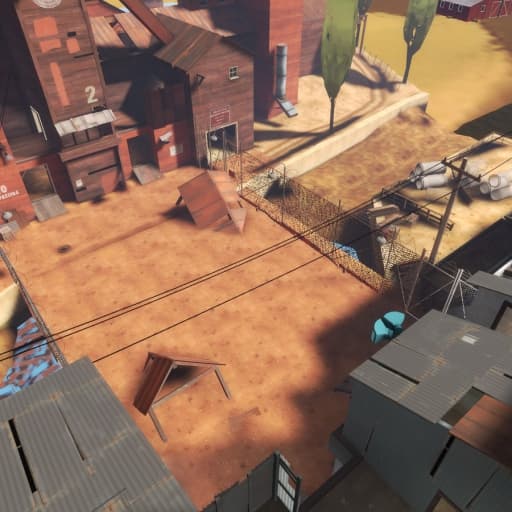 2Fort Bridgeless — Team Fortress 2 Steam Workshop preview image