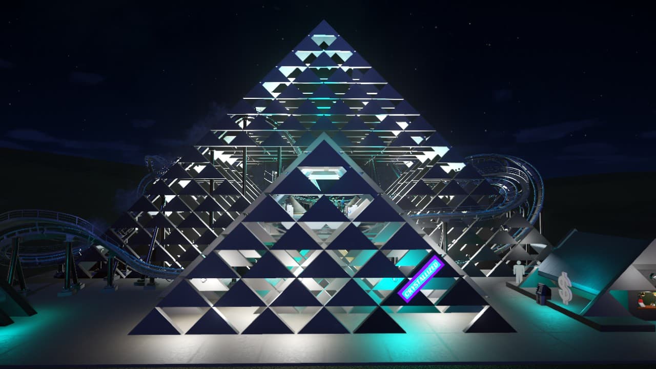 Crystallized — Planet Coaster Steam Workshop preview image