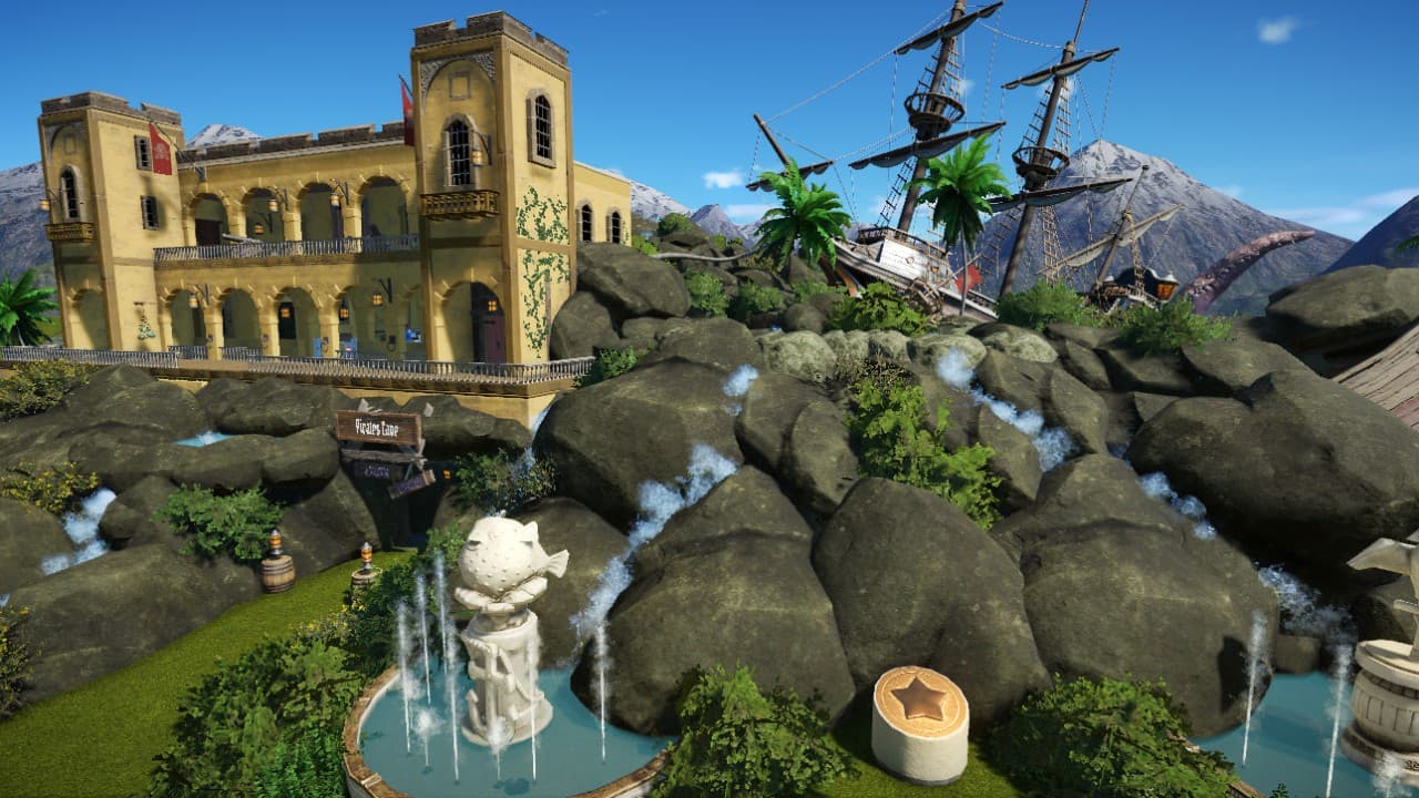 Pirates Cave, A Kraken Adventure! [log flume, dark ride] — Planet Coaster Steam Workshop preview image
