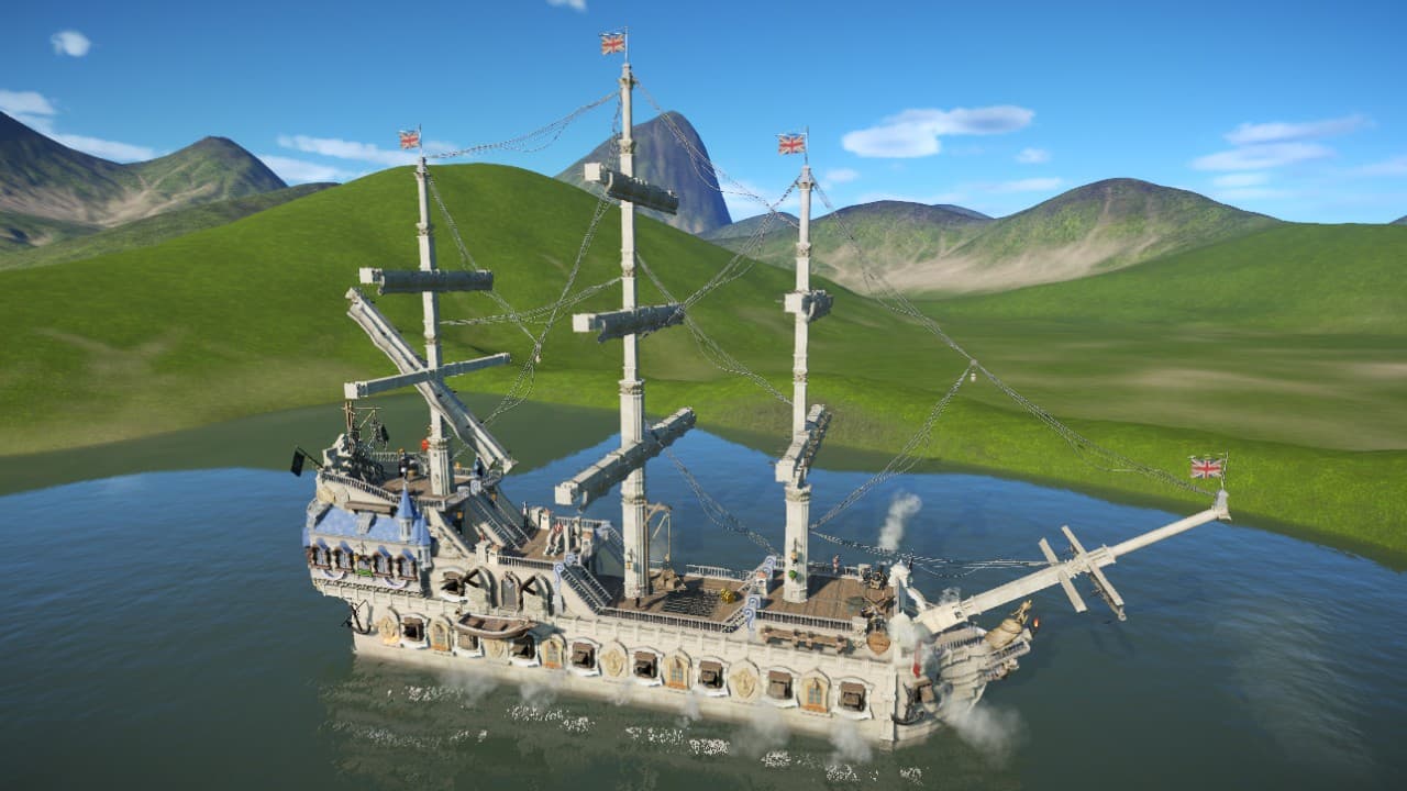Royal Pirates Ship — Planet Coaster Workshop preview