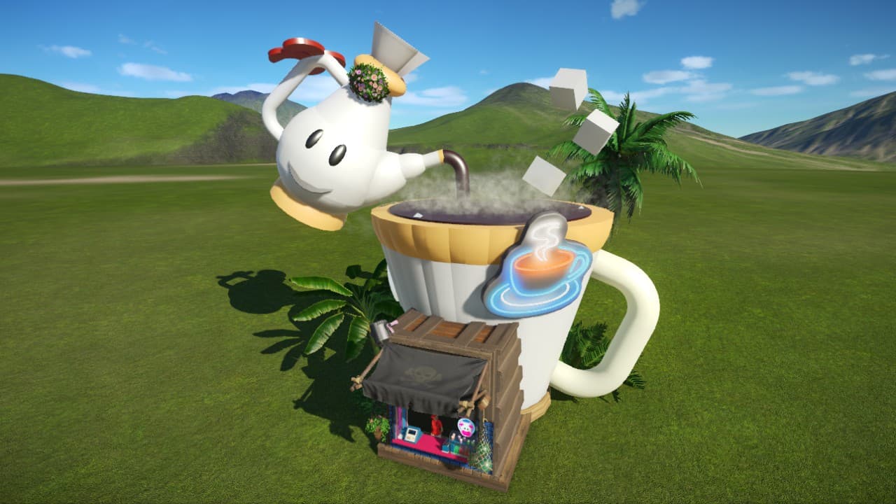 Fantasy Coffee Shop — Planet Coaster Workshop preview