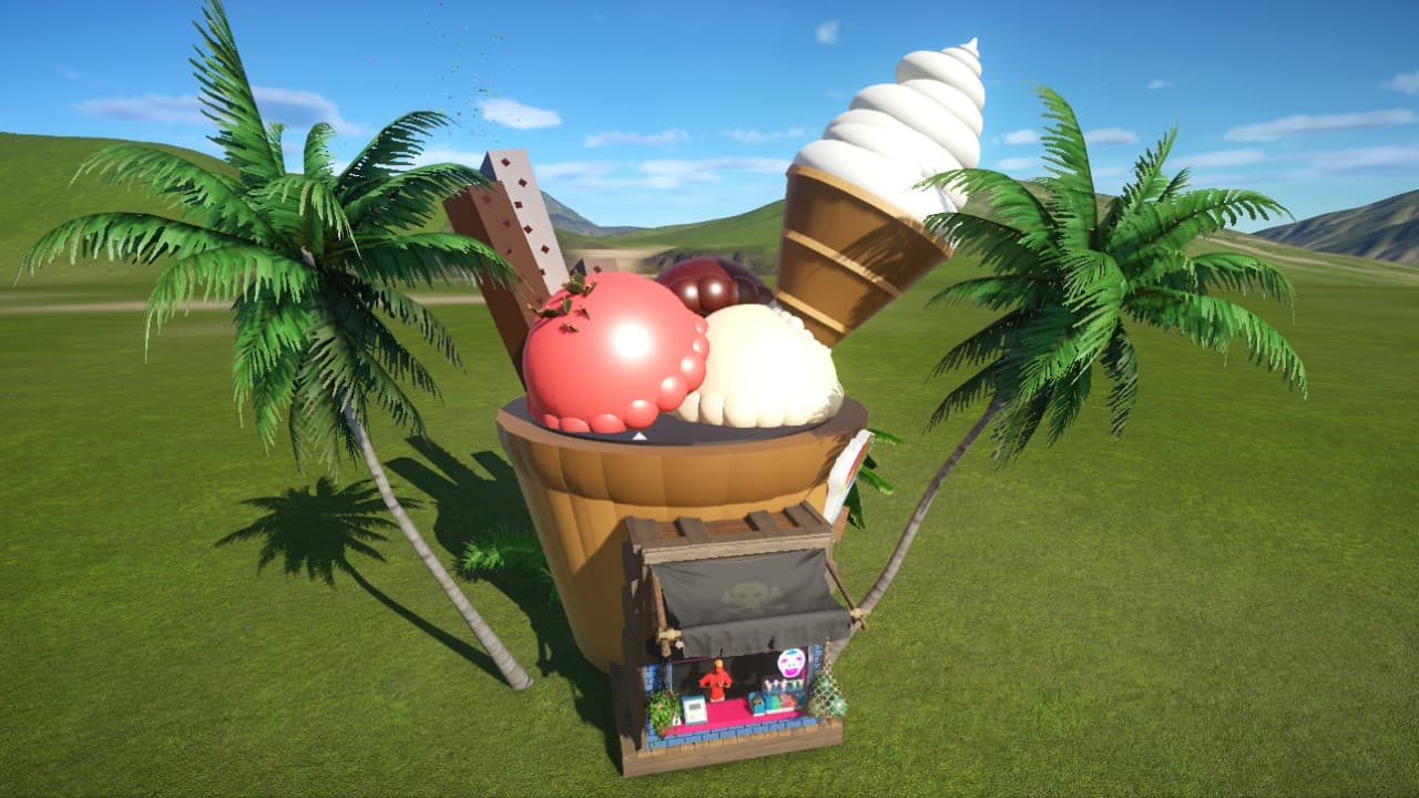 Nice! Cream Shop — Planet Coaster Workshop preview