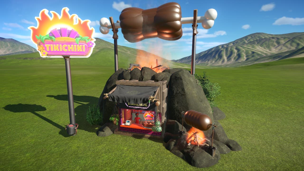 Tikichiki! turkey leg — Planet Coaster Steam Workshop preview image