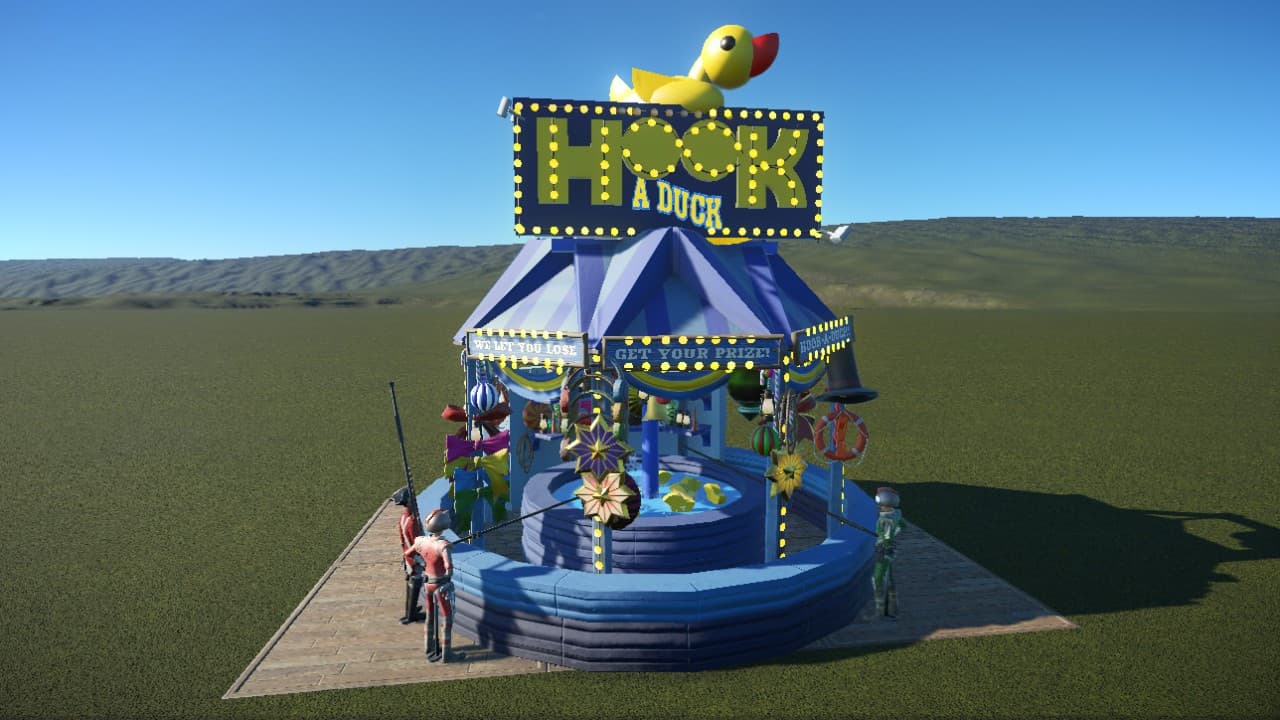 XTRA Hook-a-Duck — Planet Coaster Steam Workshop preview image