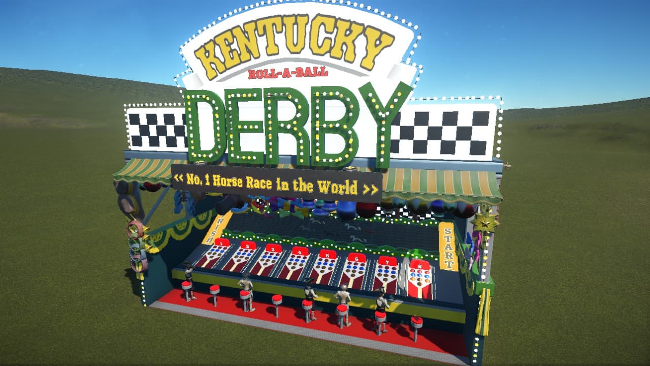 XTRA Roll a Ball - Horse Race — Planet Coaster Steam Workshop preview image