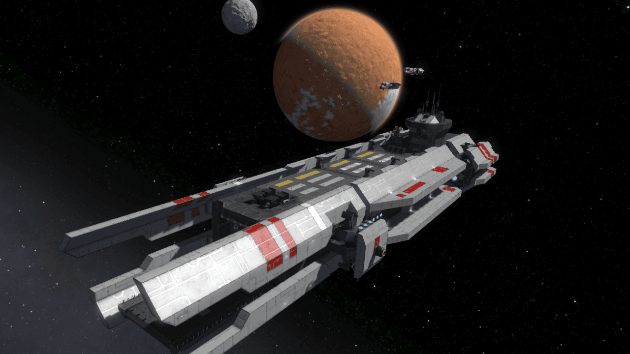 IMDC Europa Carrier — Space Engineers Steam Workshop preview image