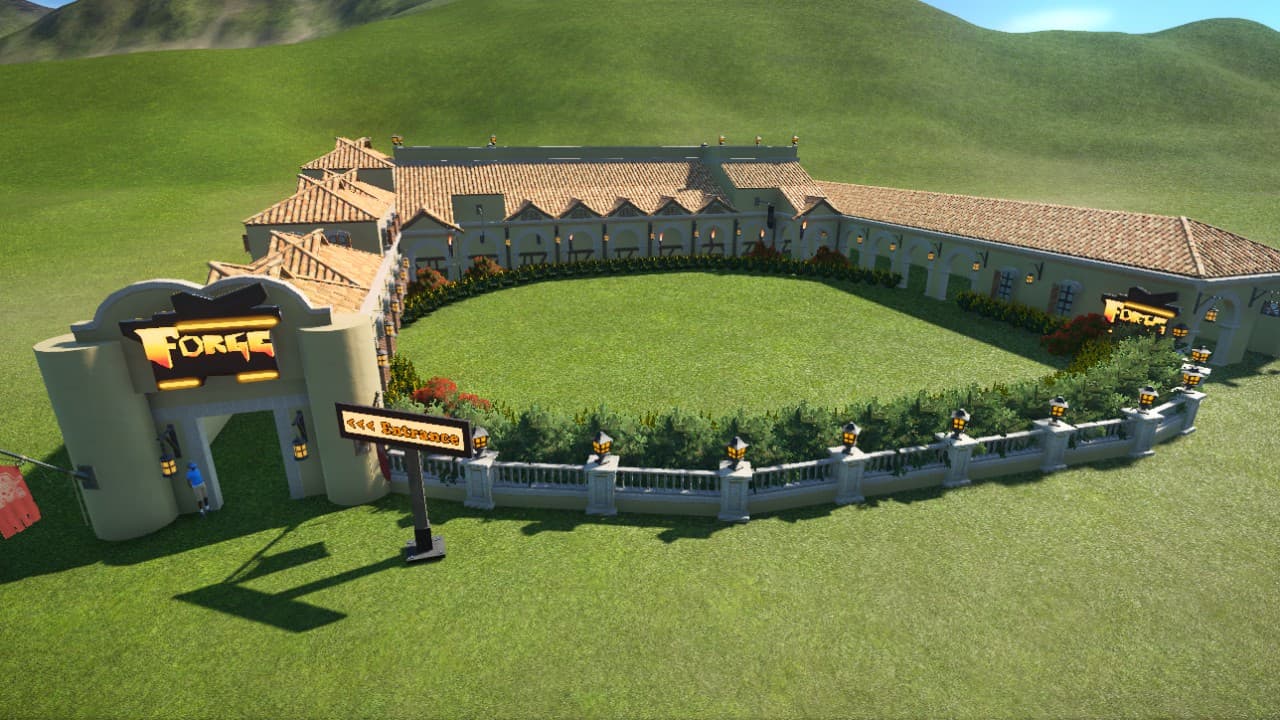 Ride Skin - Forge — Planet Coaster Steam Workshop preview image