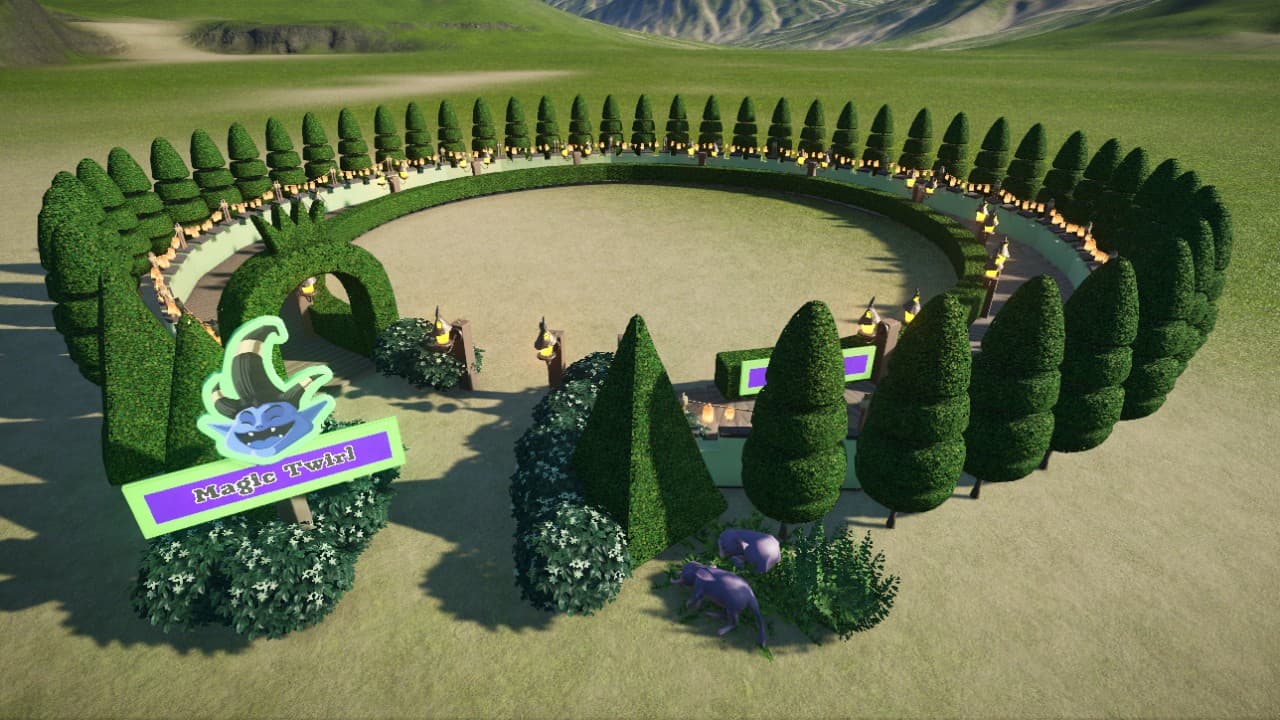 Ride Skin - Magic Twirl — Planet Coaster Steam Workshop preview image