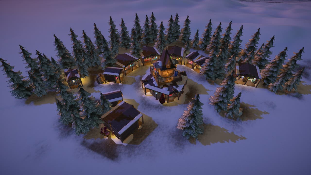 Winter Wonderland Shopping Plaza — Planet Coaster Steam Workshop preview image