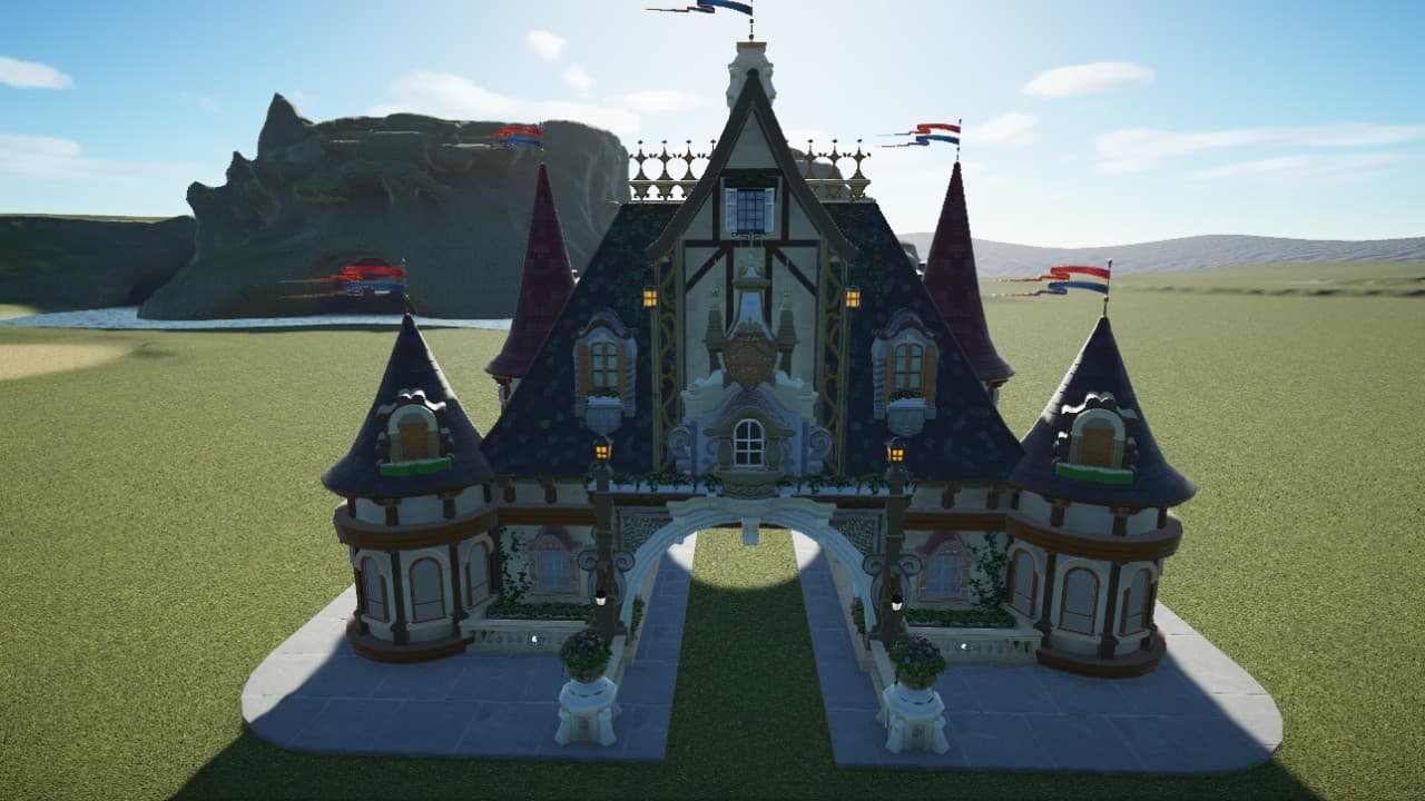 Fantasy Entrance — Planet Coaster Workshop preview