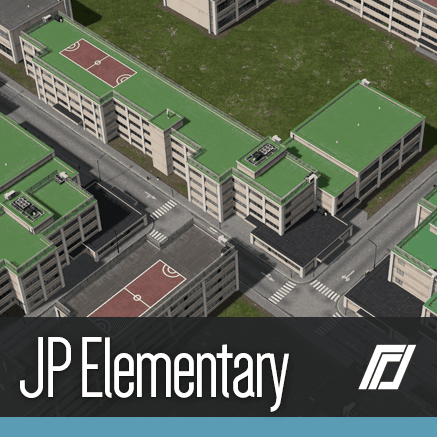 Japanese Elementary School — Cities: Skylines Steam Workshop preview image