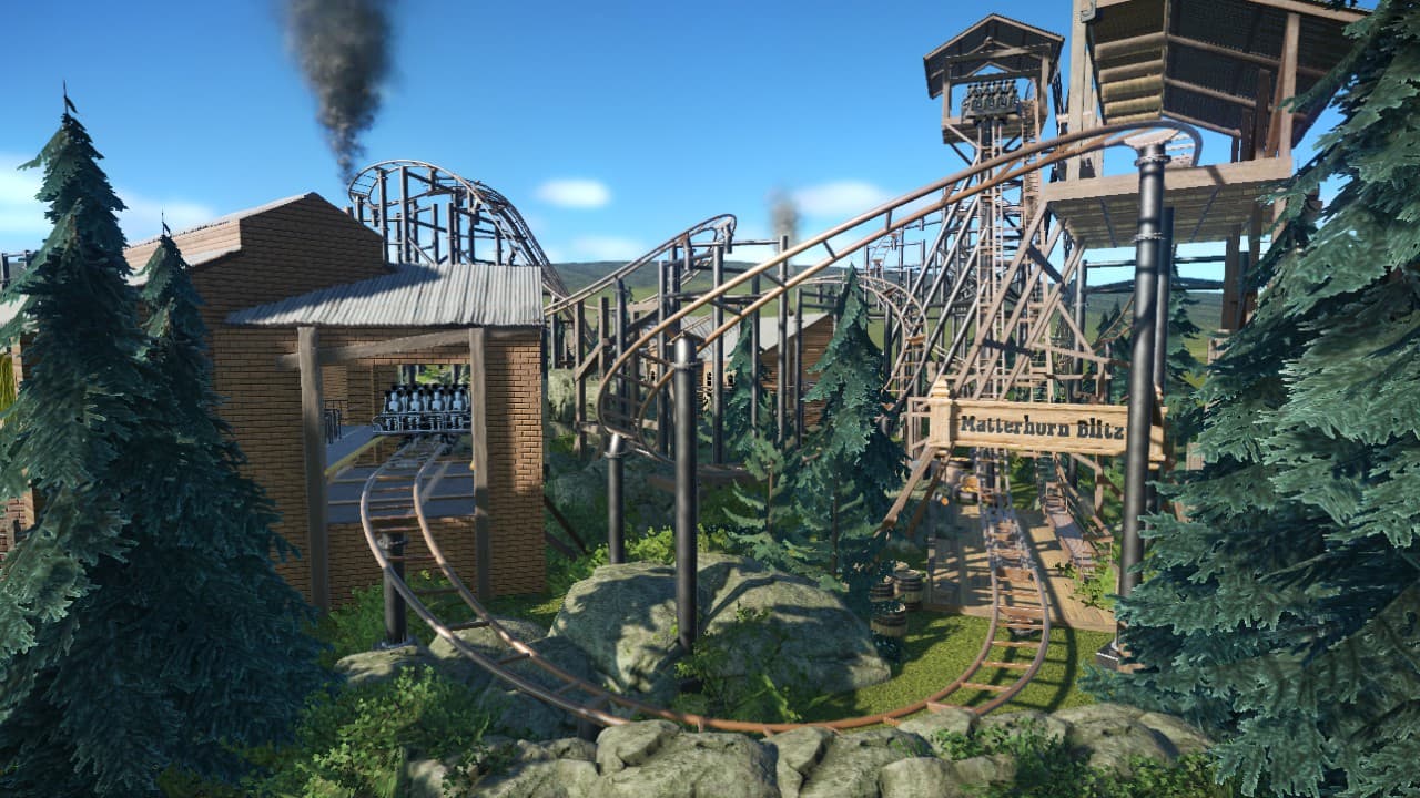 Matterhorn Blitz — Planet Coaster Steam Workshop preview image