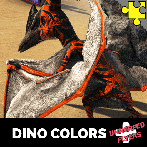 Dino Colors Plus - Unnerfed Flyers Edition — ARK: Survival Evolved Steam Workshop preview image