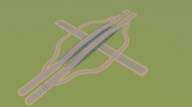 Simple Off-Ramp — Cities: Skylines Steam Workshop preview image