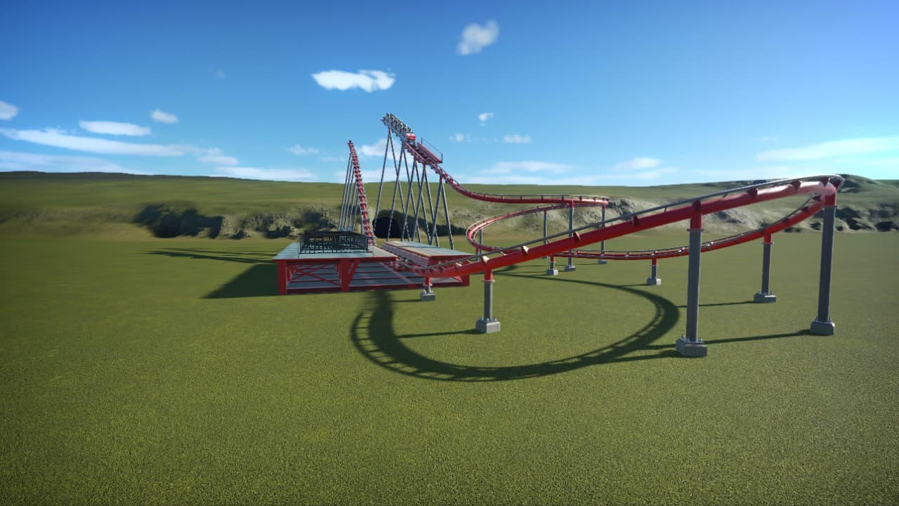 rasti land Verückwerts — Planet Coaster Workshop preview