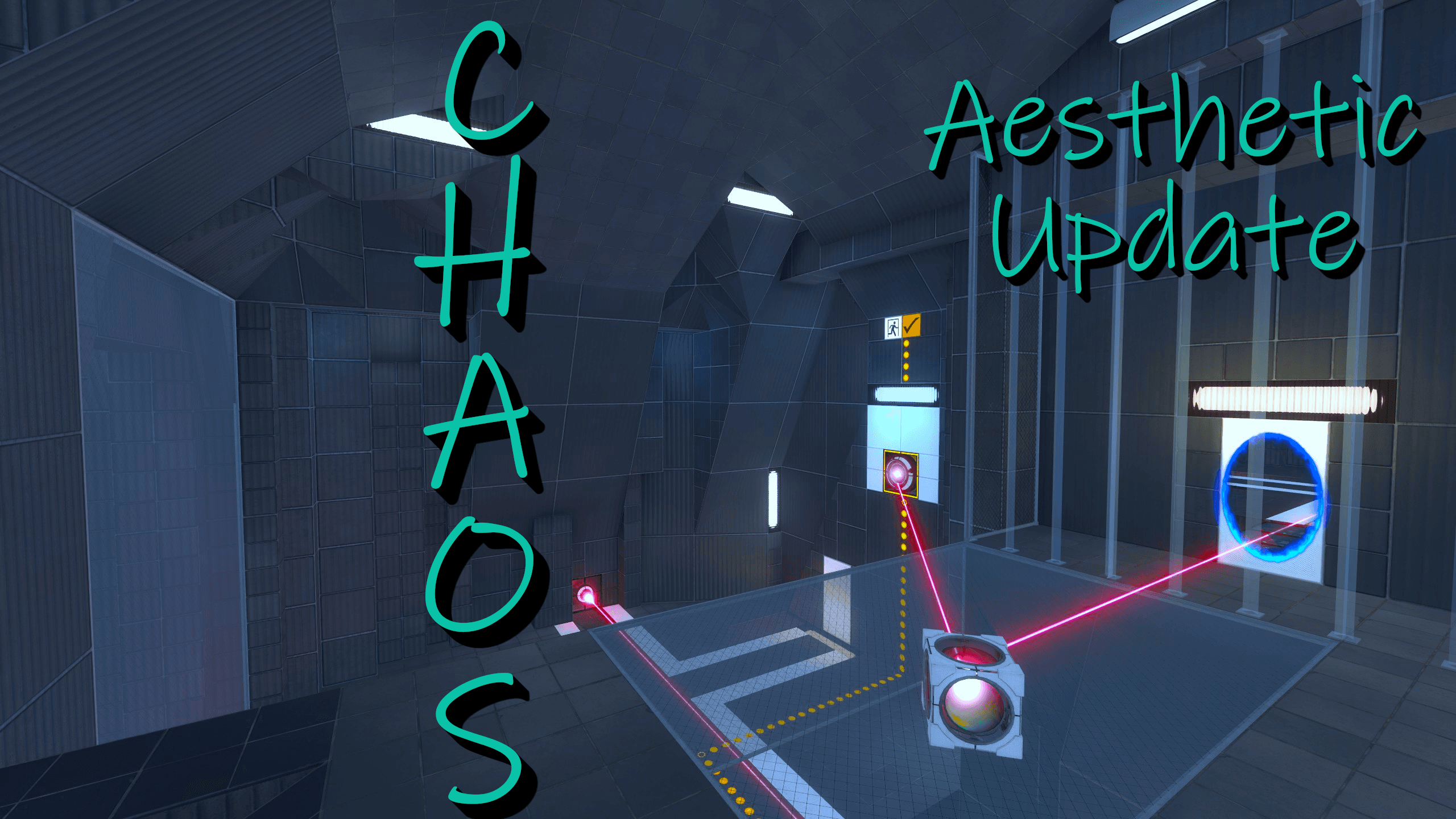 Chaos - Aesthetic Update — Portal 2 Steam Workshop preview image