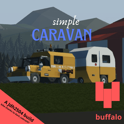[UPDATED] simple caravan — Stormworks: Build and Rescue Steam Workshop preview image