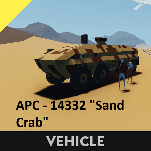 APC - 14332 "Sand Crab" — Stormworks: Build and Rescue Workshop preview
