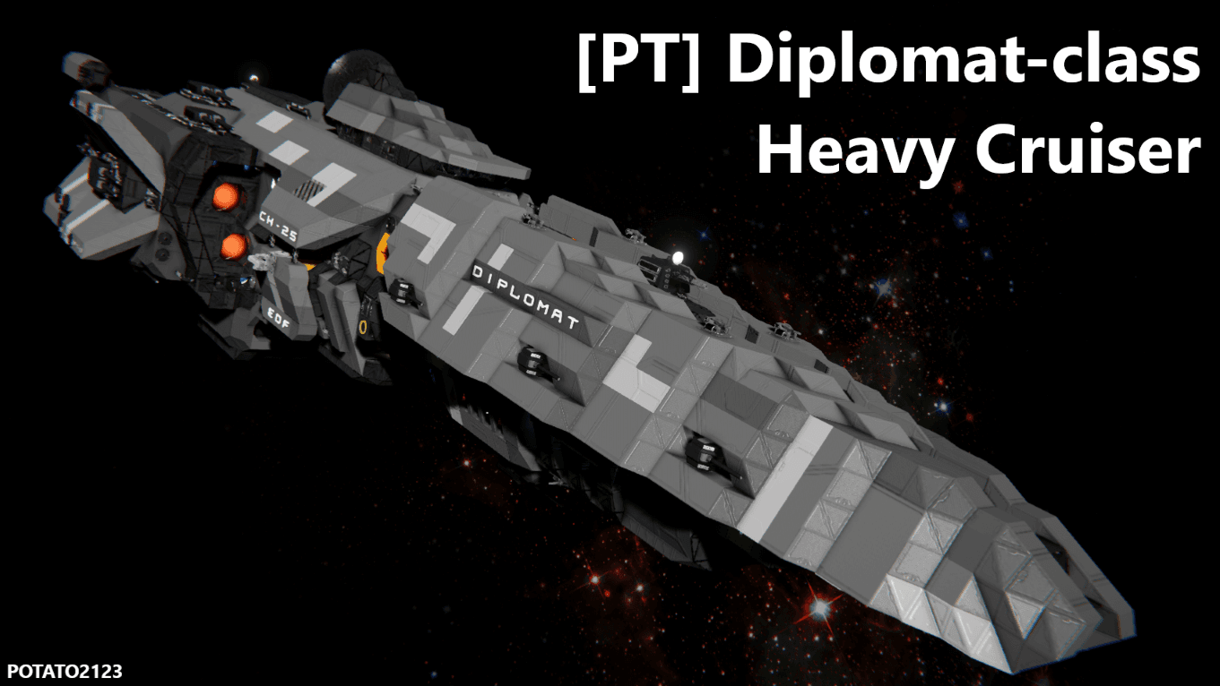 [PT] CH - Diplomat I [OUTDATED] — Space Engineers Workshop preview