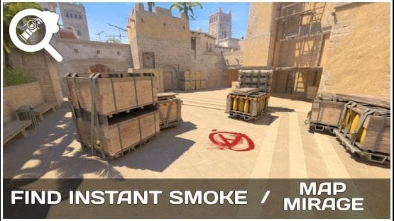 FIND INSTANT SMOKE — MIRAGE [TRAINING] — Counter-Strike 2 Workshop preview