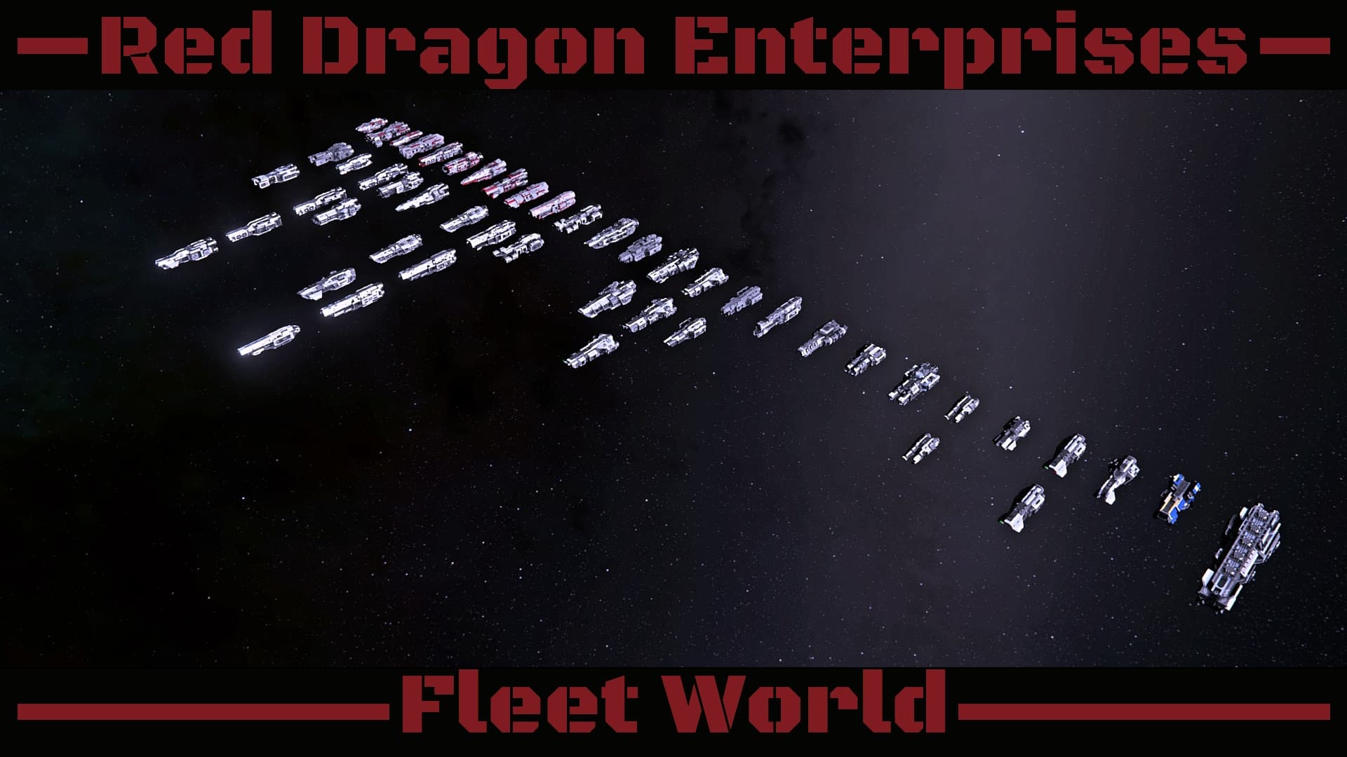 Red Dragon Enterprises - Fleet World - SE Outlands — Space Engineers Steam Workshop preview image
