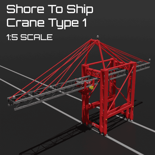 IW | Shore-To-Ship Crane 1 | 1:5 Scale — Stormworks: Build and Rescue Steam Workshop preview image