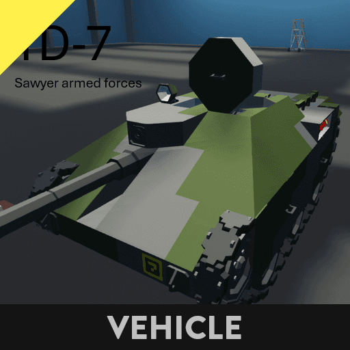 TD-7 Tank Destroyer — Stormworks: Build and Rescue Steam Workshop preview image