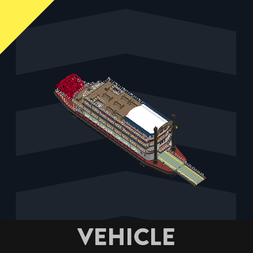 American Riverboat X Car Ferry — Stormworks: Build and Rescue Steam Workshop preview image