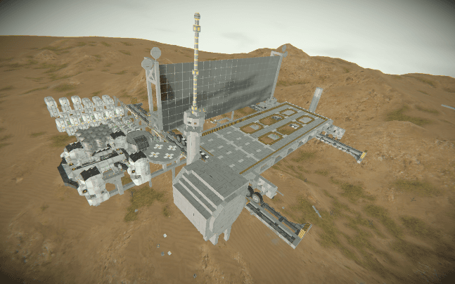 Survival Ship Production Base — Space Engineers Workshop preview