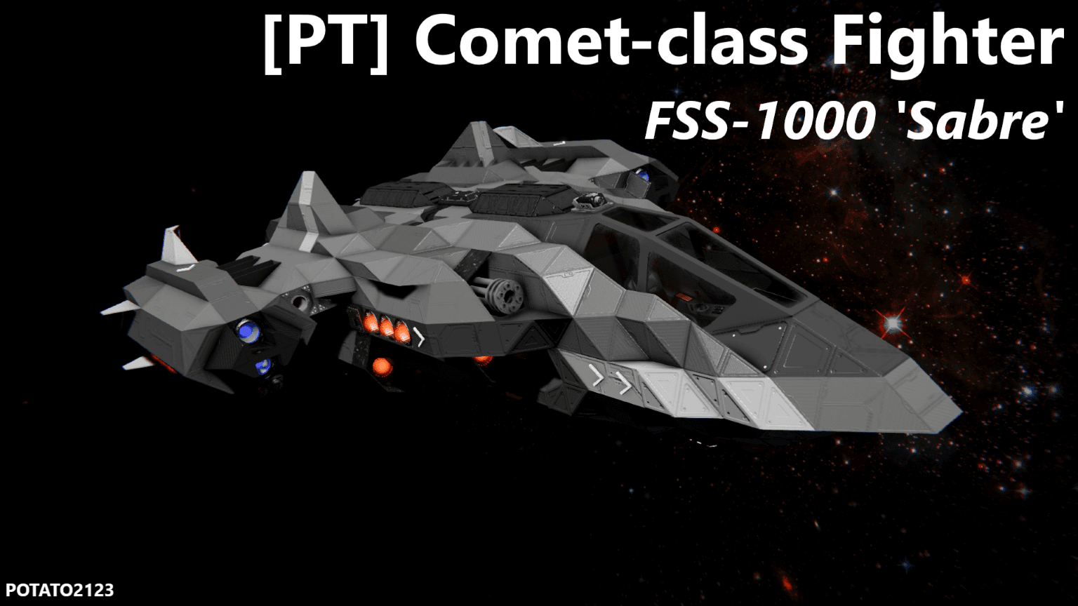 [PT] F - Comet I [OUTDATED] — Space Engineers Steam Workshop preview image