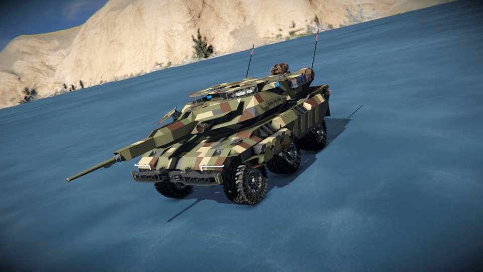 MTS JAGUAR I Camo — Space Engineers Workshop preview