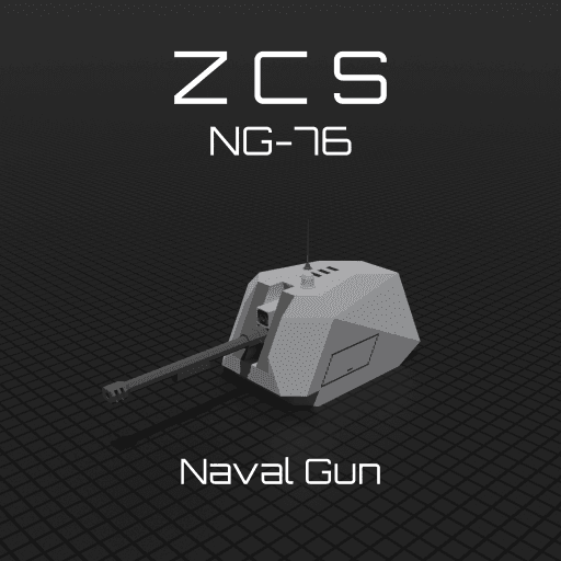 ZCS NG-76 Naval Gun — Stormworks: Build and Rescue Workshop preview