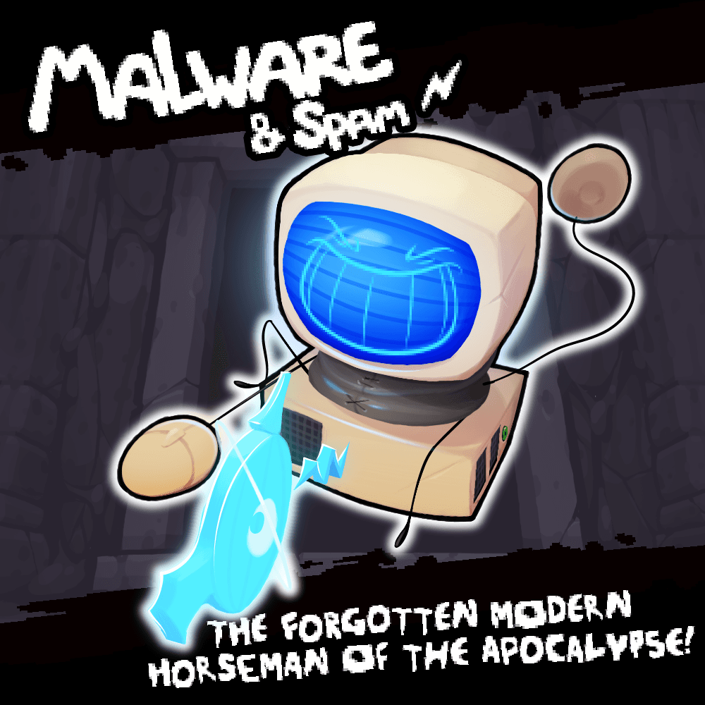 Malware & Spam - The forgotten Modern Horseman of the Apocalypse [RGON] — The Binding of Isaac: Rebirth Steam Workshop preview image