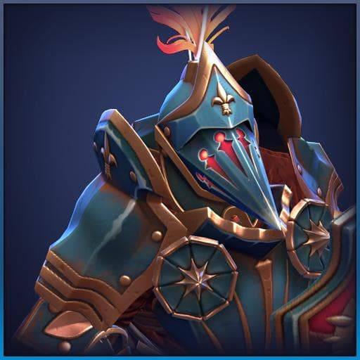 Knight of the Lilies Shoulders — Dota 2 Steam Workshop preview image
