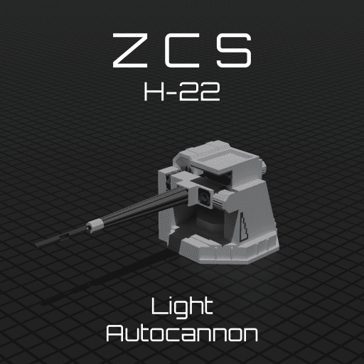 ZCS H-22 Light Autocannon — Stormworks: Build and Rescue Steam Workshop preview image