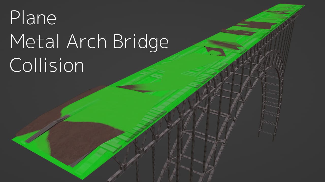 Plane Metal Arch Bridge Collision — Kenshi Steam Workshop preview image