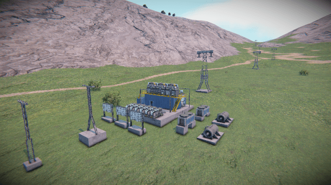 Map Asset Electric Industrial Pack — Space Engineers Workshop preview
