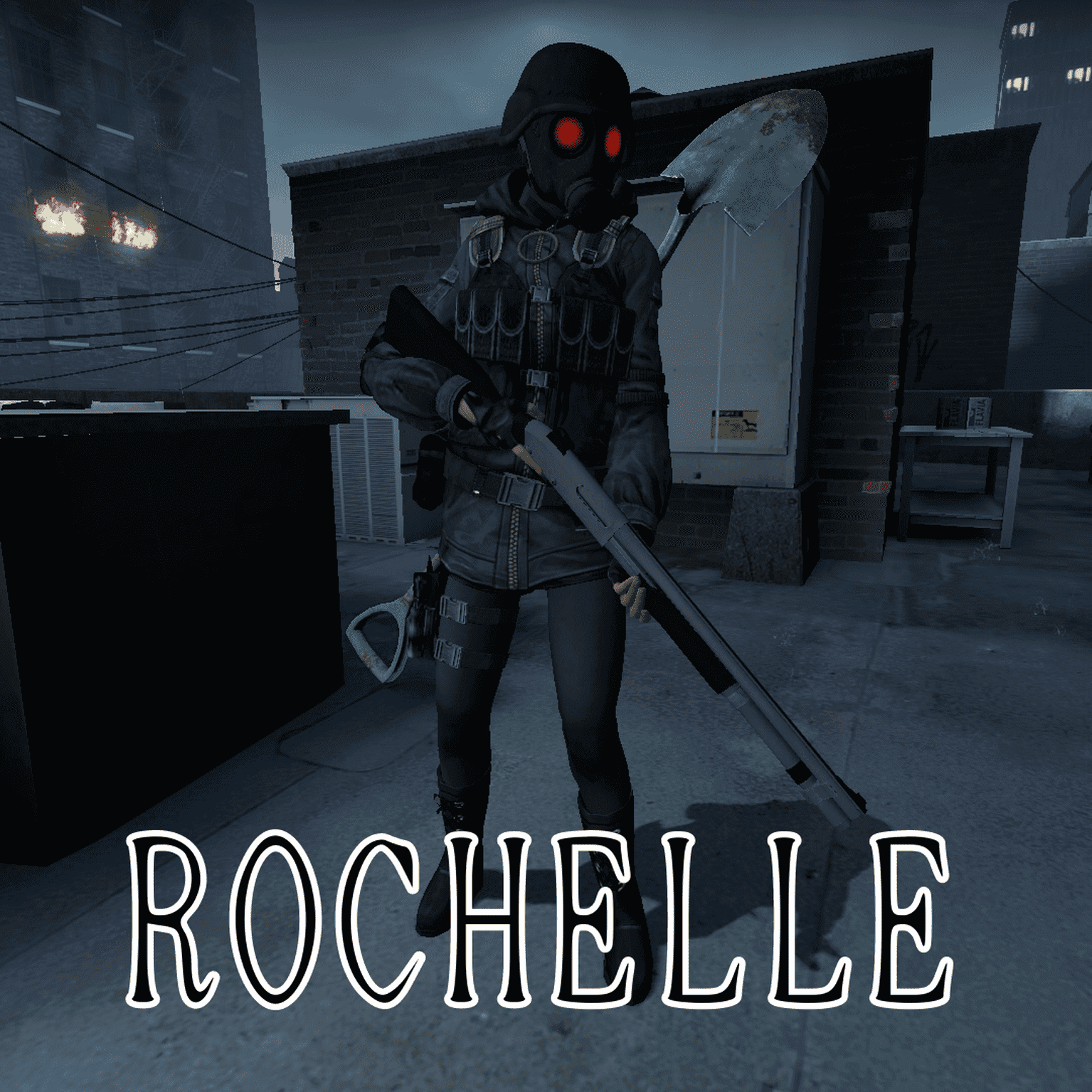 Lady Hunk with Tights and Gloves (Rochelle) — Left 4 Dead 2 Workshop preview