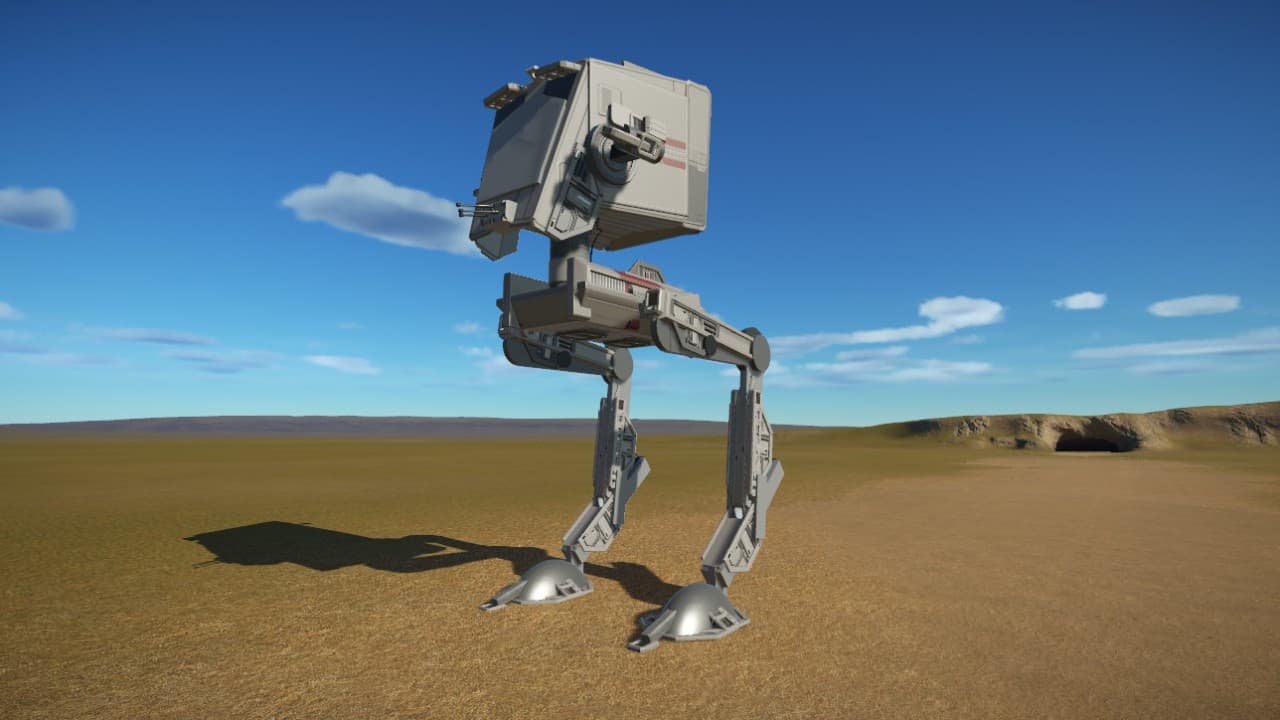 Star Wars "AT-ST" High Detail — Planet Coaster Workshop preview