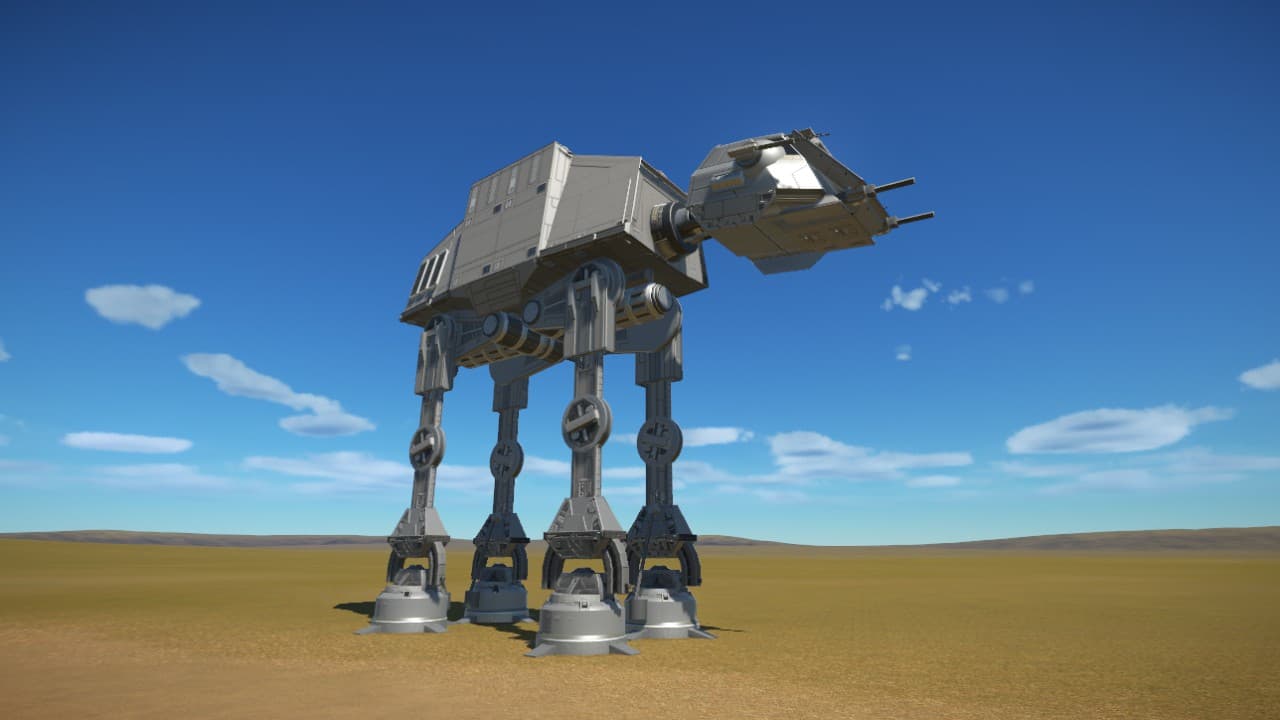Star Wars "AT-AT" High Detail — Planet Coaster Steam Workshop preview image