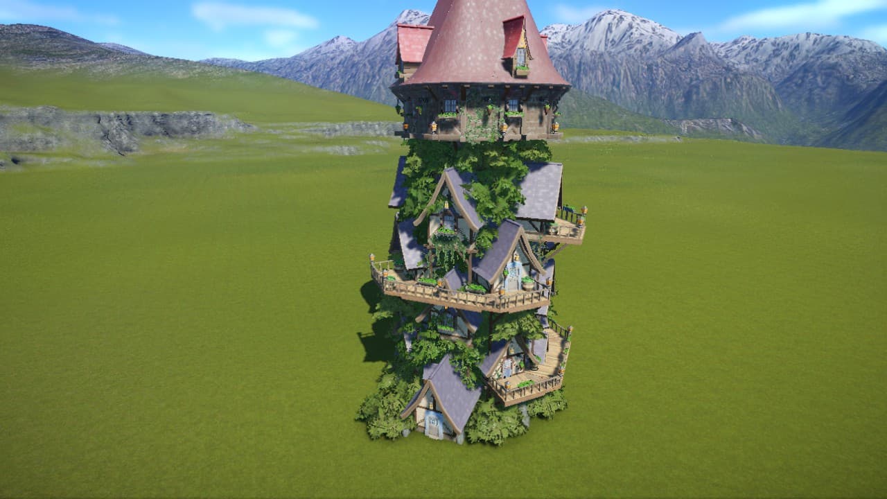 Fairytale Treehouse — Planet Coaster Workshop preview