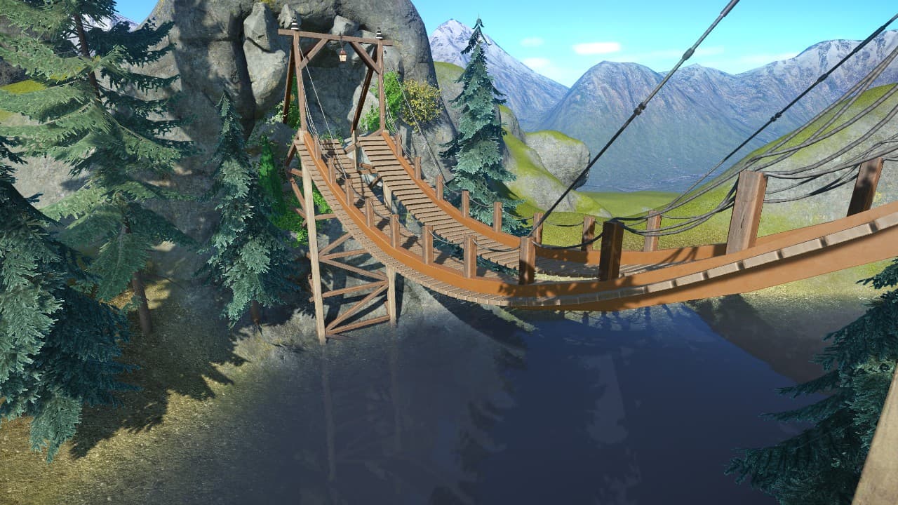Fantasy Medieval Bridge v2 — Planet Coaster Steam Workshop preview image