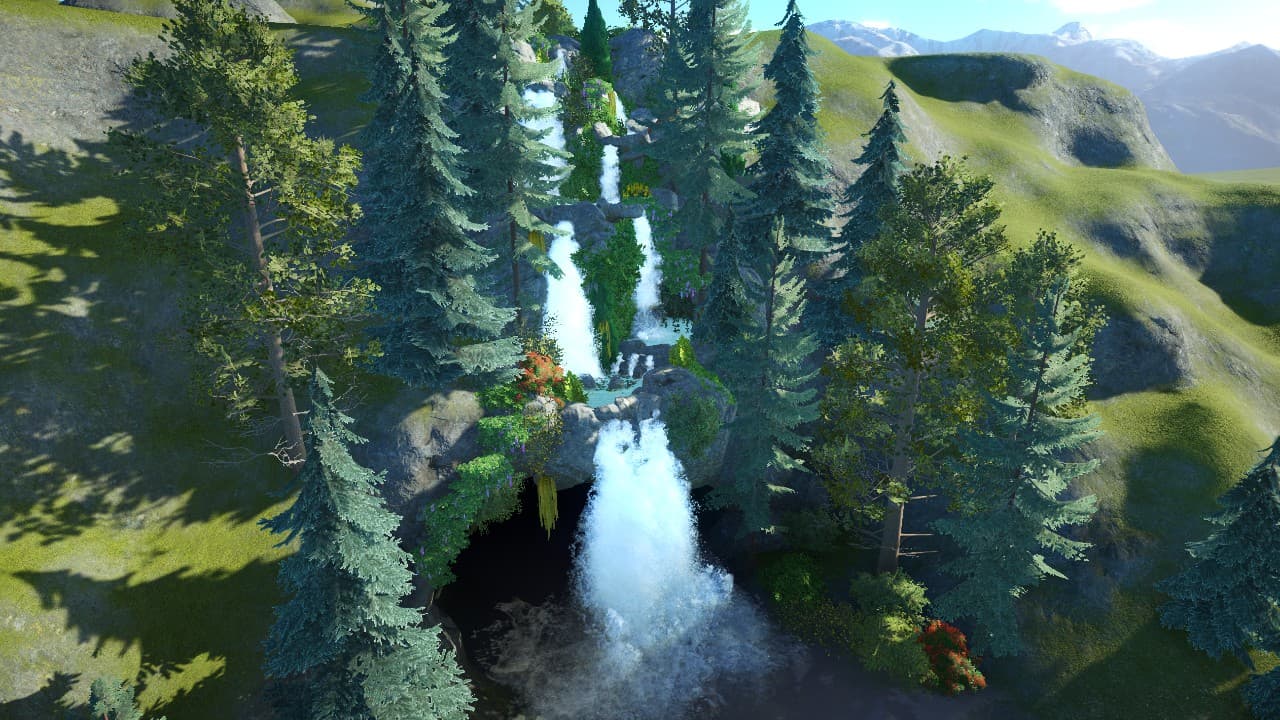 Waterfall — Planet Coaster Steam Workshop preview image