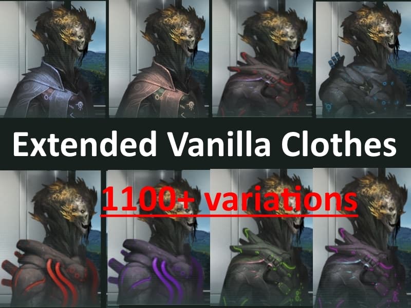 Extended Vanilla Clothes — Stellaris Steam Workshop preview image