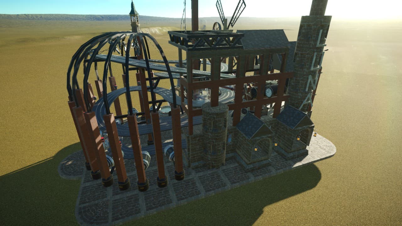 Steampunk Track Ride — Planet Coaster Steam Workshop preview image